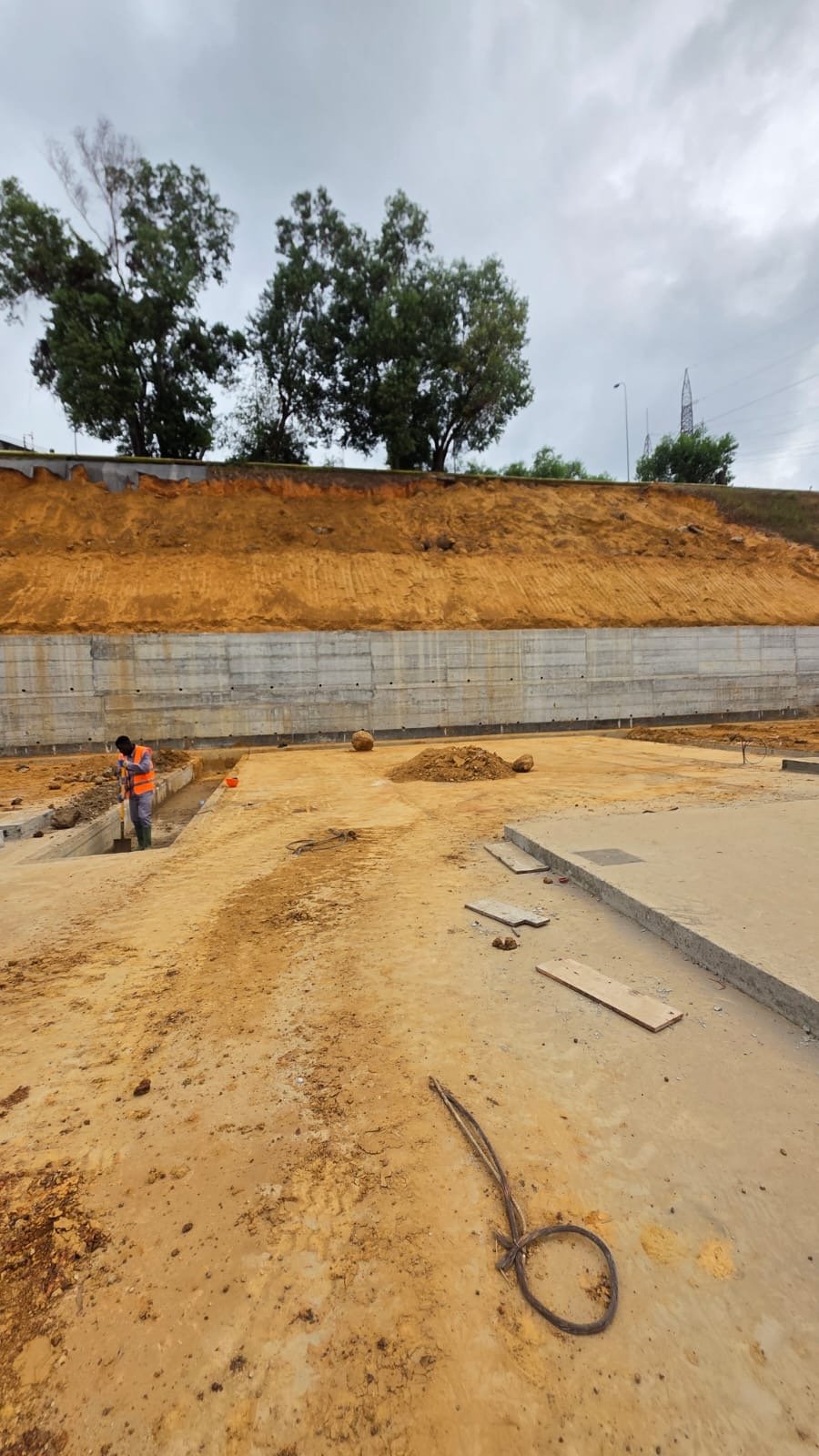 Travaux de terrassement