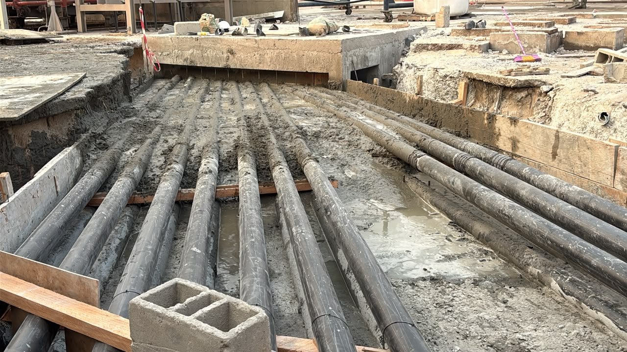 Bâtiment de contrôle et d'électricité CAVDEN AFRICA