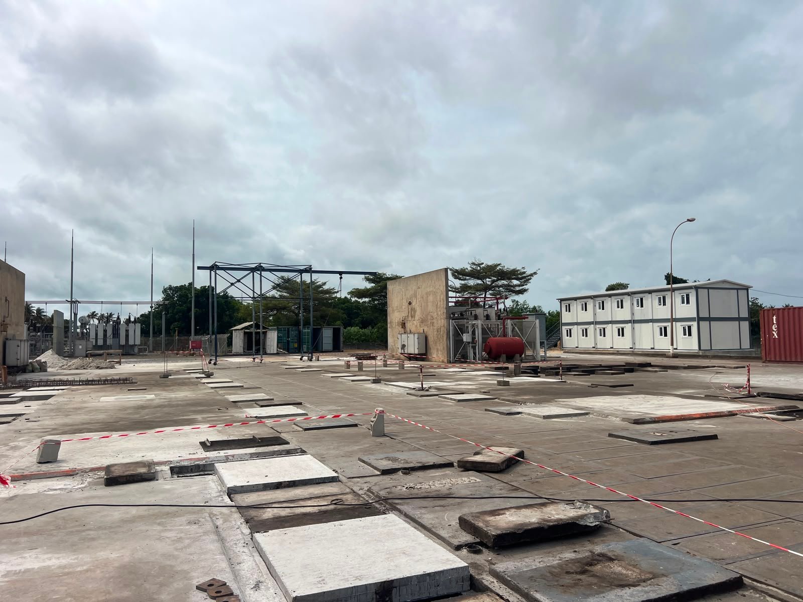 Travaux sur site énergétique
